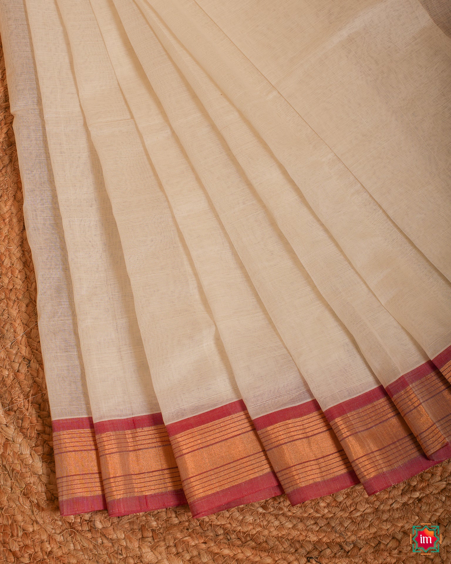 Unstiched Poly Cotton Silk Fabric Worker Uniform Saree, Machine Made at Rs  750 in Bengaluru